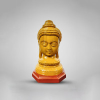 Wood Carving Buddha Burst
