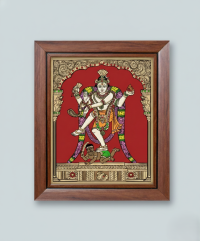 Glass Painting Natarajar