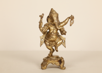 Brass 8 Inch Ganesh