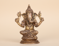 Brass 5.5 Inch Ganesh
