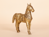 6 Inch Brass Horse