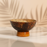Wood Coconut shell agarvathi stand