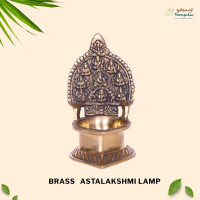 Brass Astalakshmi Lamp