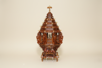 Wooden Chariot (Wooden Sculpture)