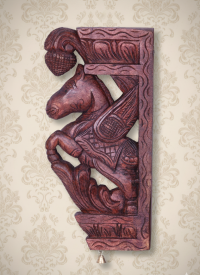 Wooden Horse Bracket Set 18 inch