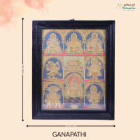 Thanjavur Painting Asta Ganapathy