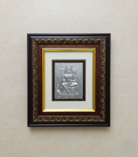 Hanuman Silver Frame
