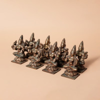 Bronze 3.5 Inch Astalakshmi